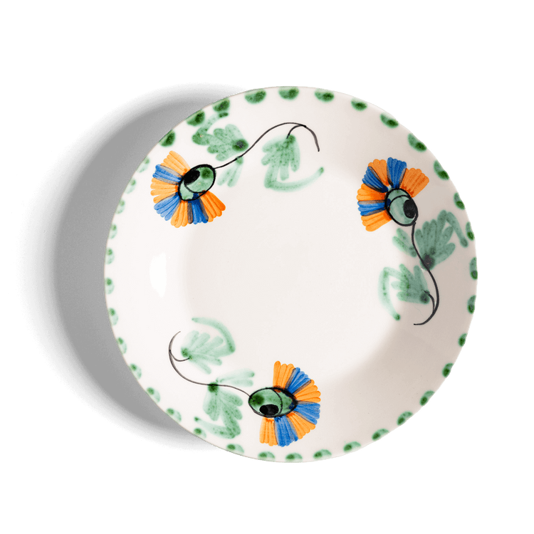 Carnation Dessert Plate