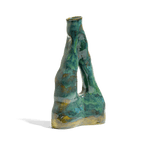 Verdigris Ceramic Vase