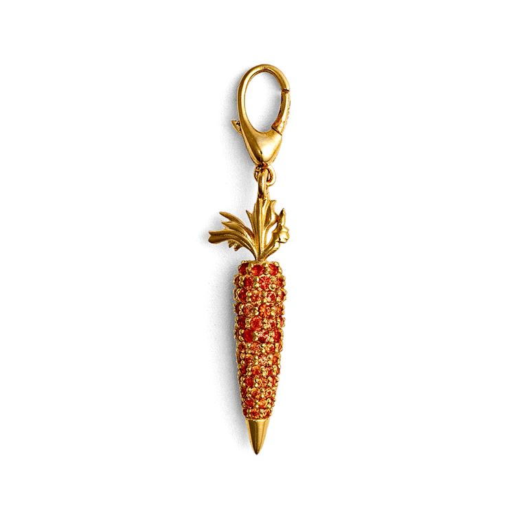 Blackberry Farm Sapphire Carrot Charm