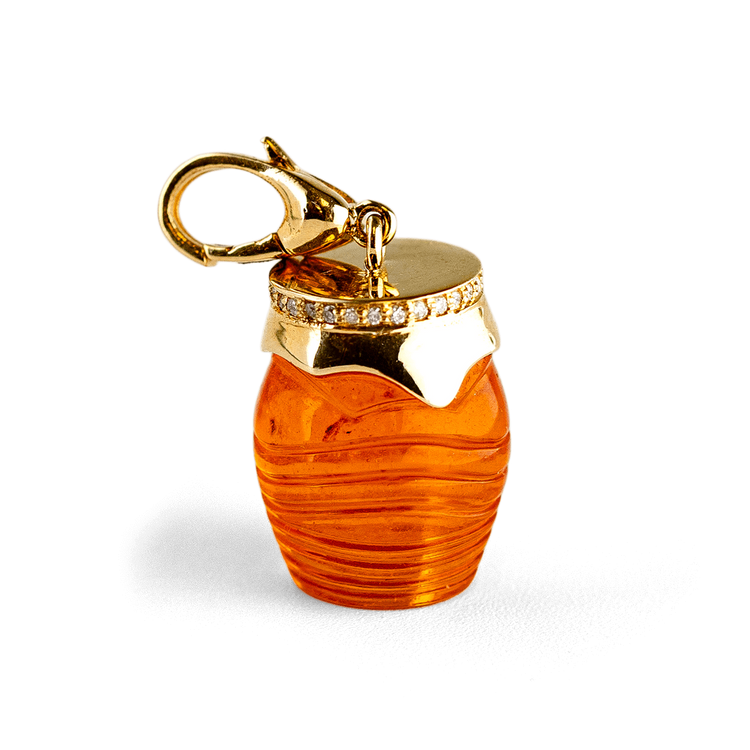 Blackberry Farm Honey Pot Amber Charm