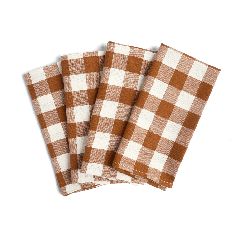 Gingham Napkin Set
