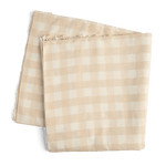 Gingham Tablecloth - Cream
