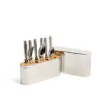 Christofle Concorde Canister Flatware Set