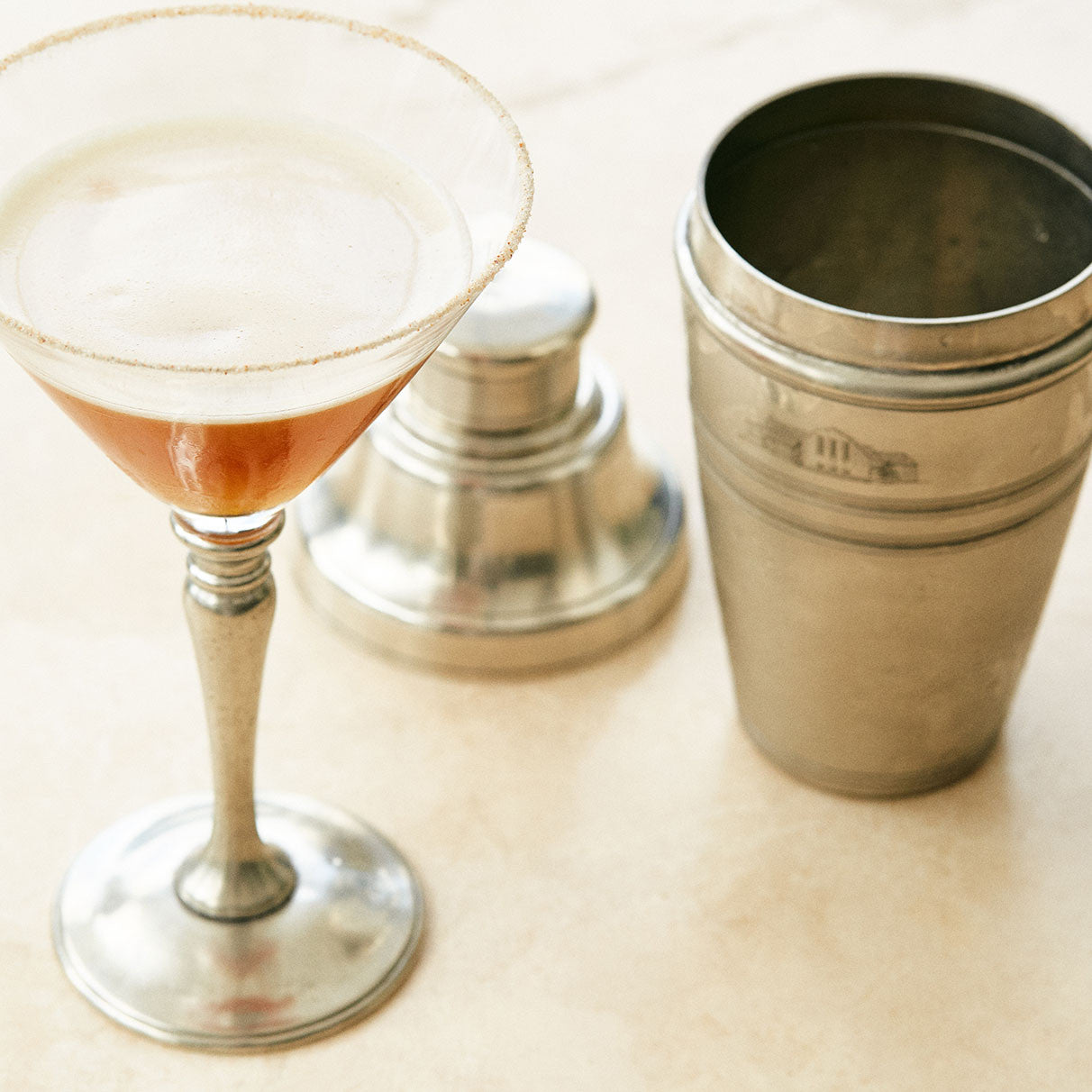 MATCH PEWTER Cocktail Shaker