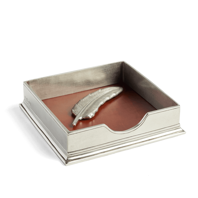 Pewter Cocktail Napkin Holder