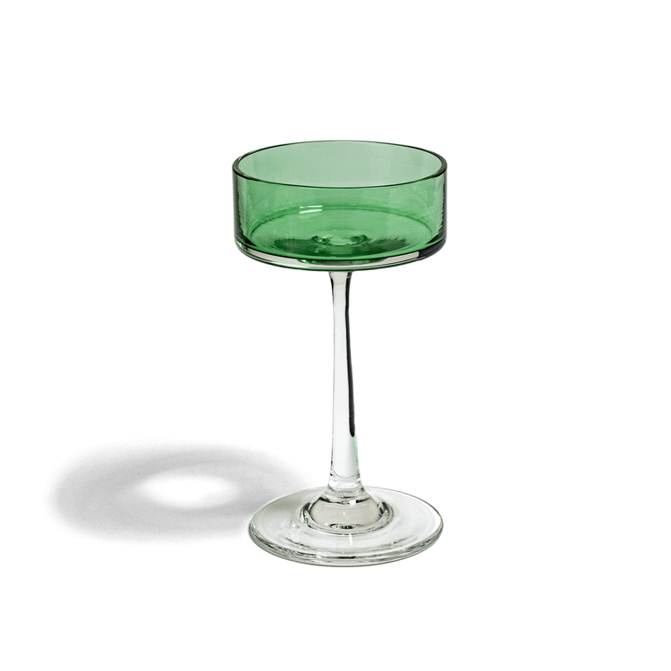 Handblown Coup Glass