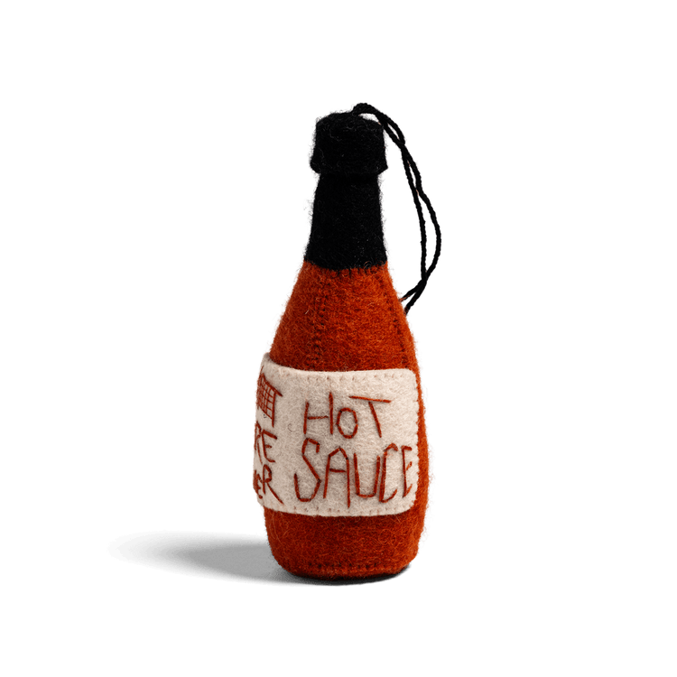 Firetower Hot Sauce Wool Ornament