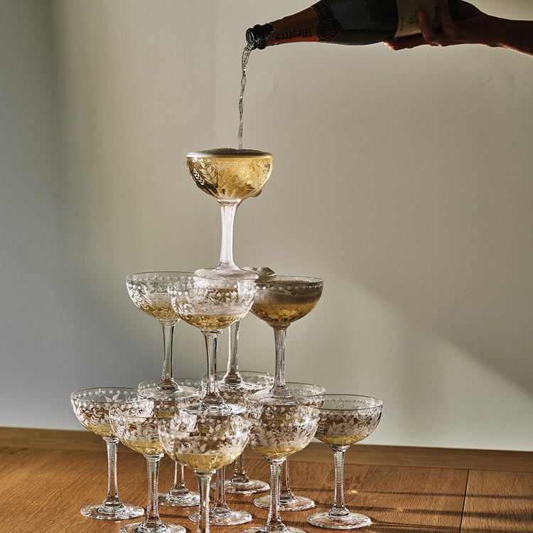 Fern Champagne Coupe