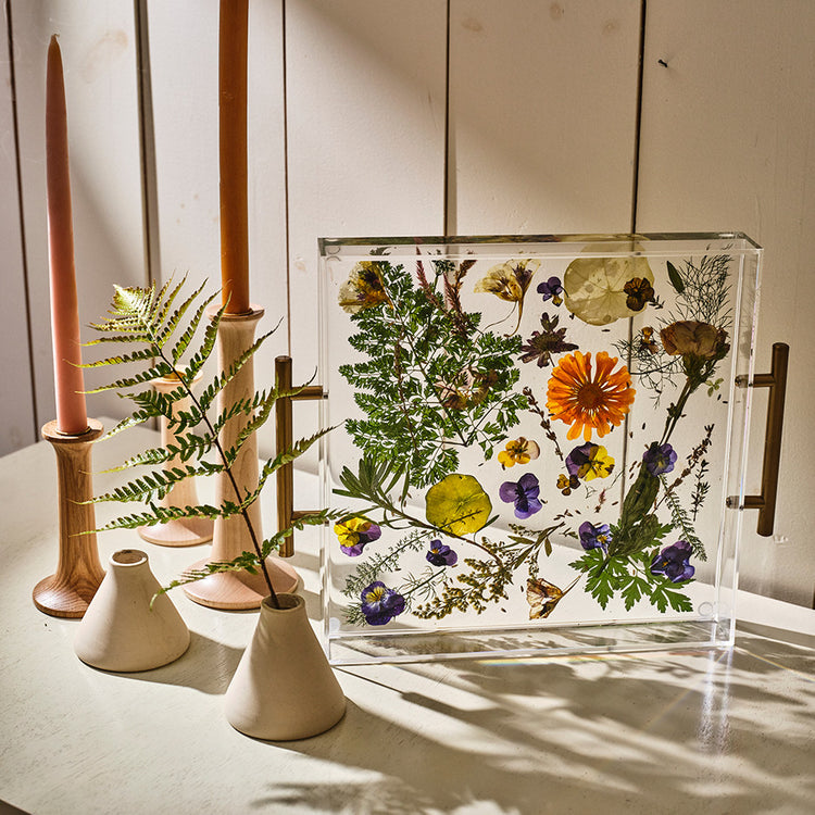 Pressed Flower Tray