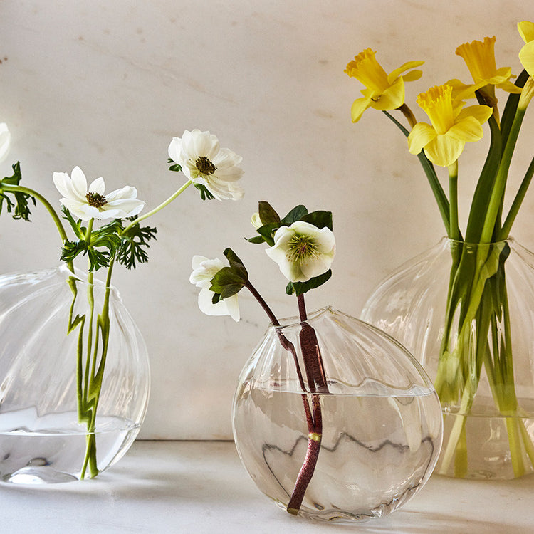 Blackberry Farm Glass Vase Set