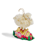 Sheep on The Barn Ornament