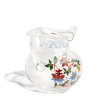 Painted Murano Glass Pitcher