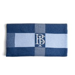 BF Blue Custom Cashmere Blanket