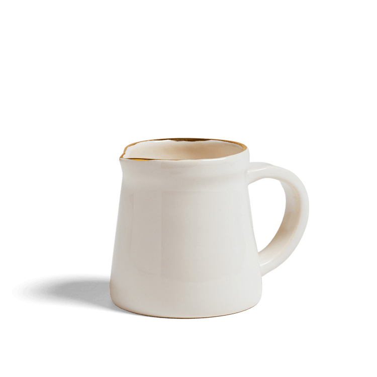 Holiday Pottery Creamer Pitcher