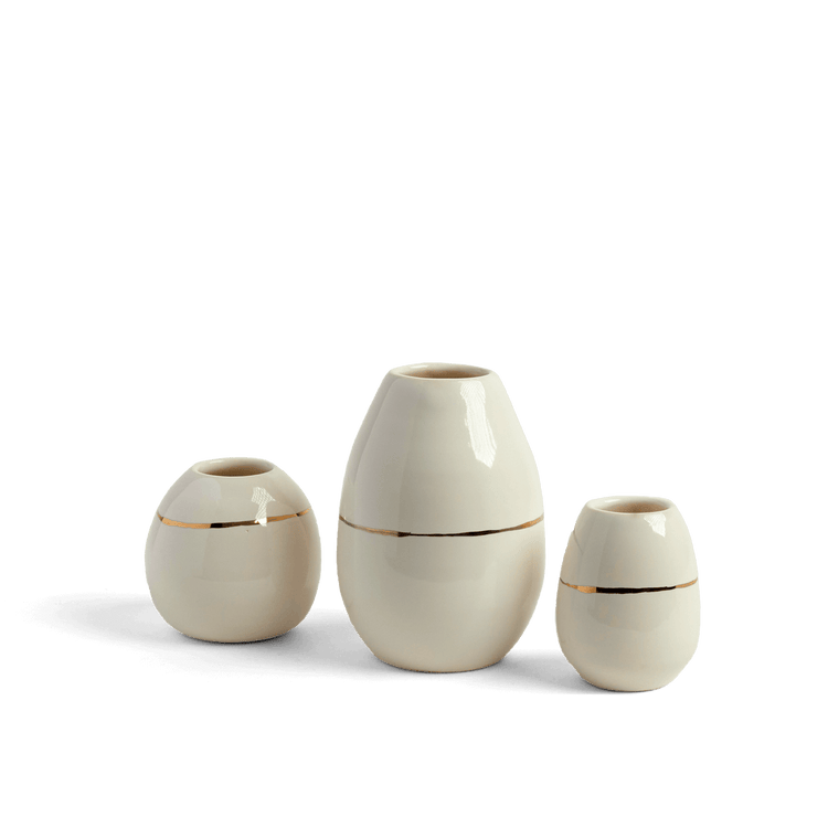 holiday vase trio