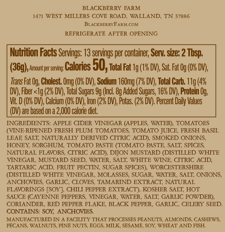 J&S Barbecue Sauce