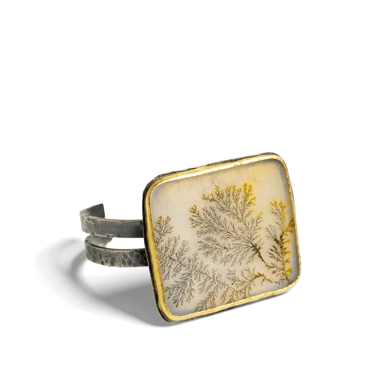 Dendrite Agate Cuff