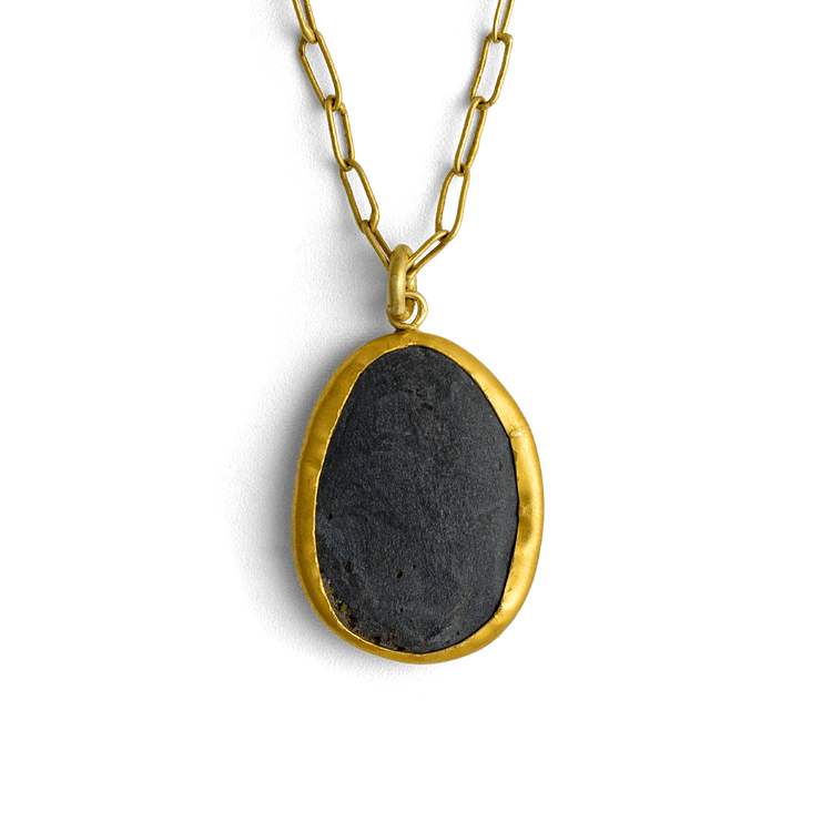 Slate Diamond Line Necklace