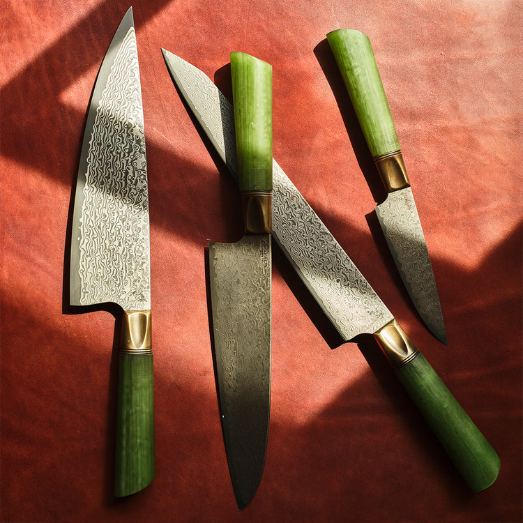 Jade Handled Slicer Knife