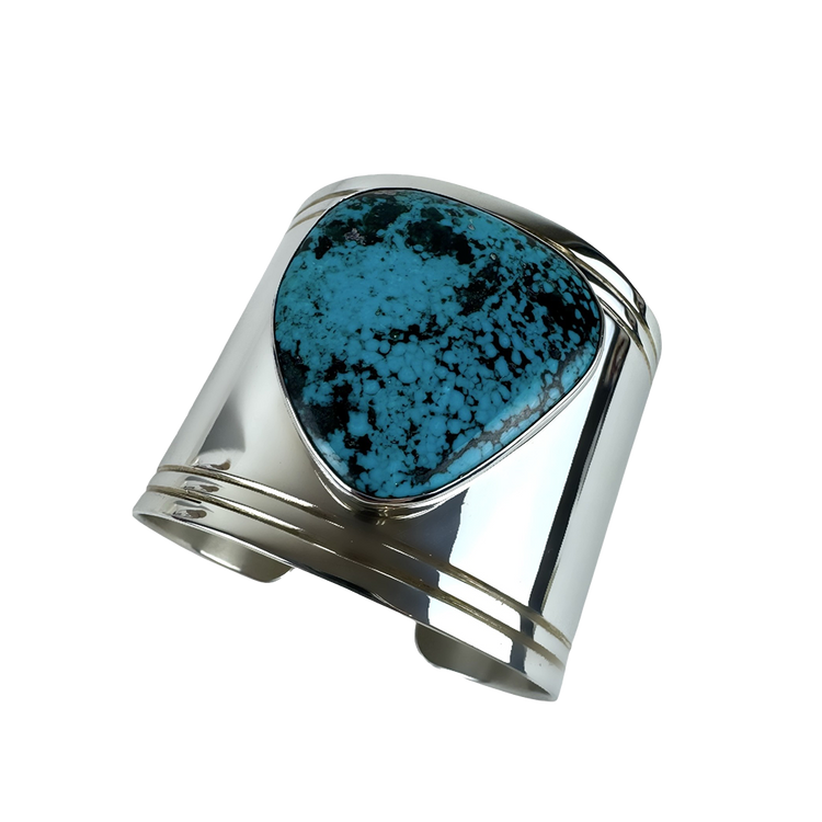Sterling Cuff with Turquoise
