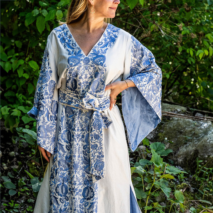 BF V Neck Kaftan
