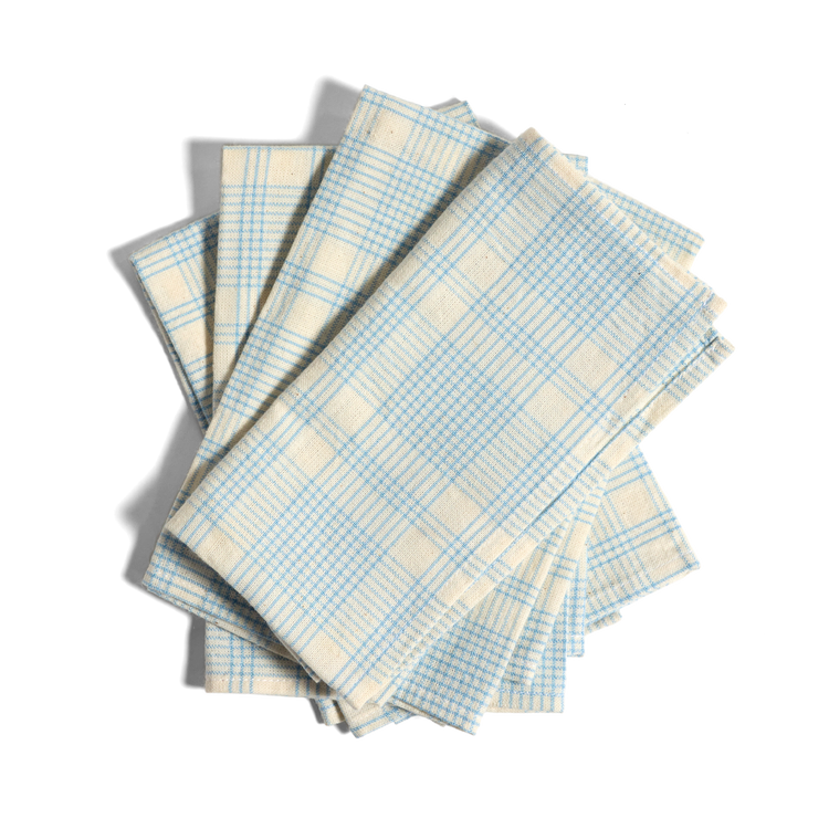 Marianne Plaid Napkin Set