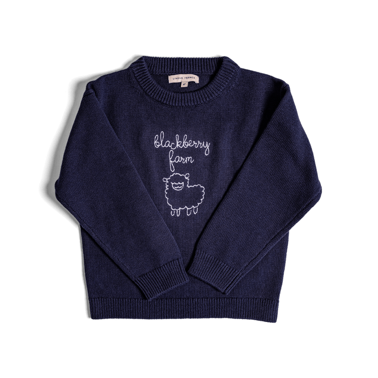 Blackberry Farm Child Cotton Sheep Sweater