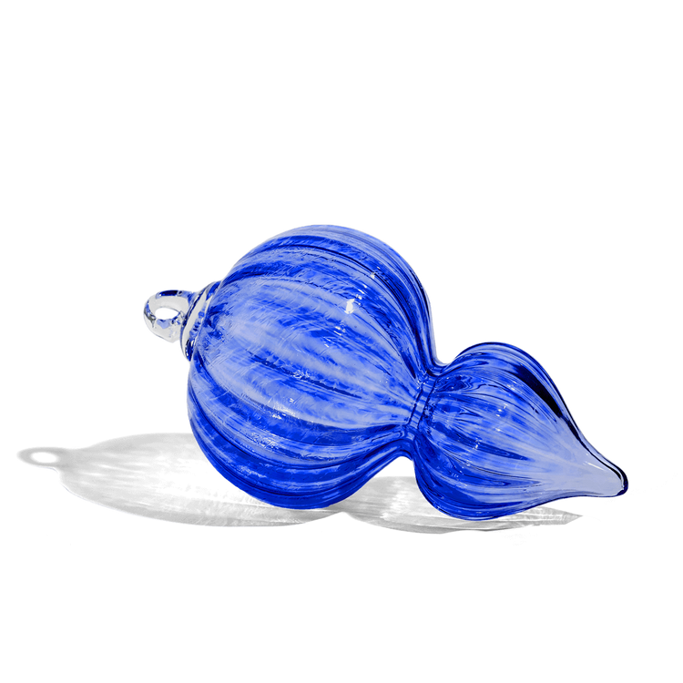 Luster Duo Drop Glass Ornament