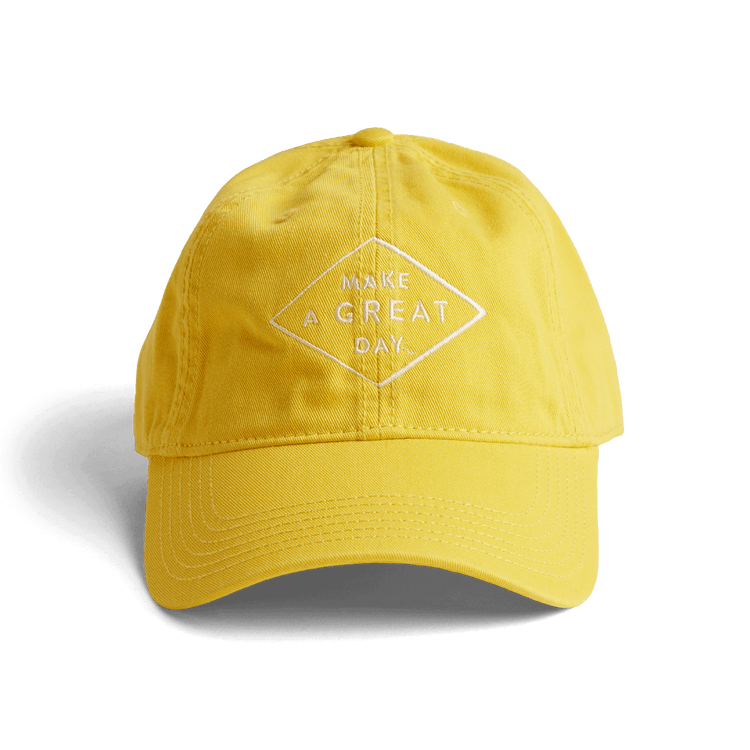 Make A Great Day Hat - Yellow