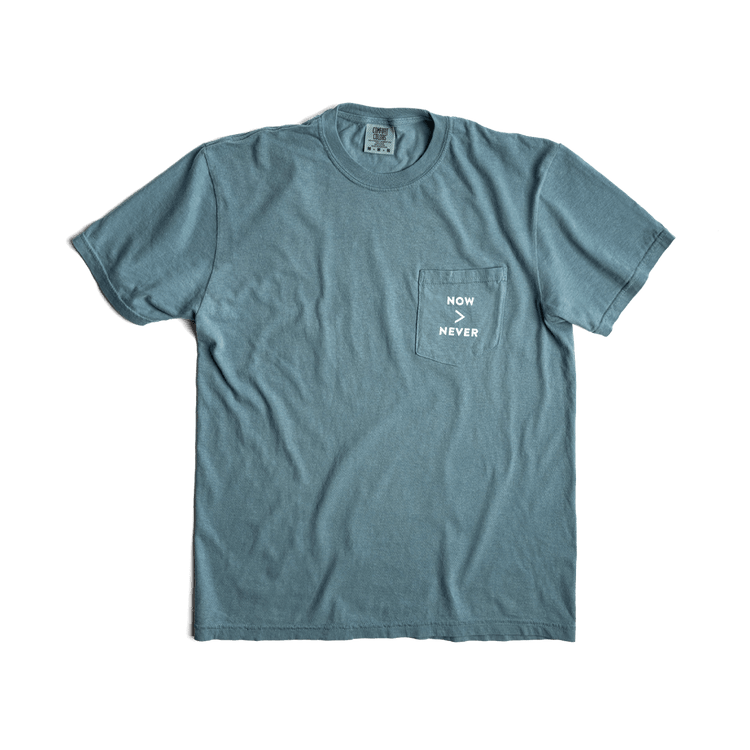 Now > Never Pocket Tee