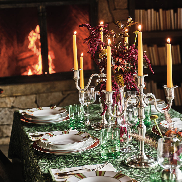 MATCH Pewter Three Flame Candelabra