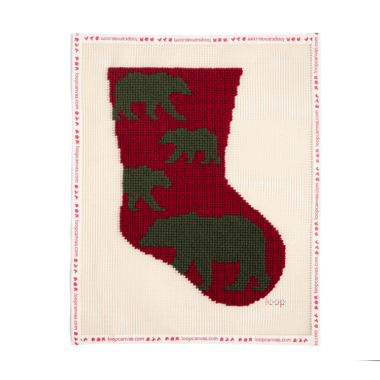 Holiday Canvas Needlepoint Kit