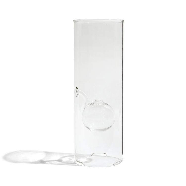 Glass Oil Lamp - 15 inches