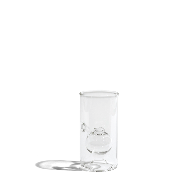 Glass Oil Lamp - 6 inches