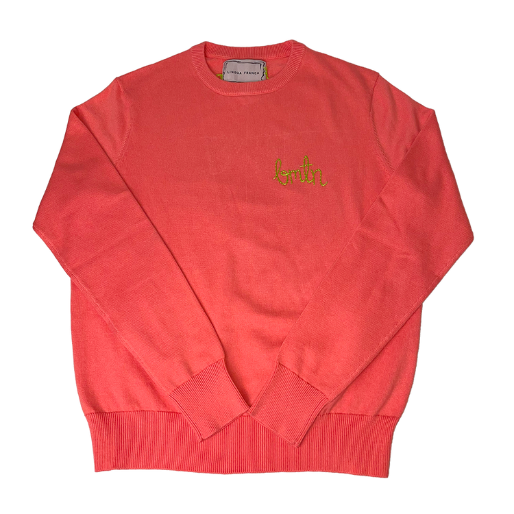 BMTN Custom Cashmere Sweater Papaya