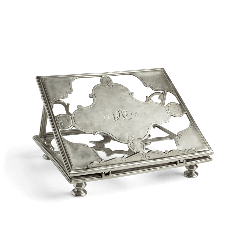 Pewter Cookbook Stand