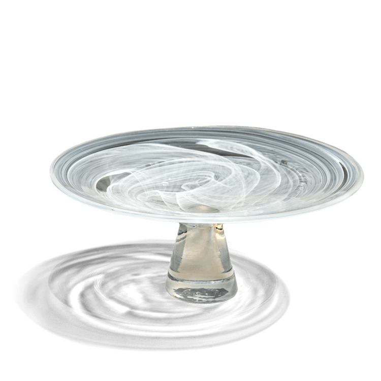 Glass Pedestal Bowl