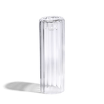 Handblown Glass Cylinder Candlestick Holder