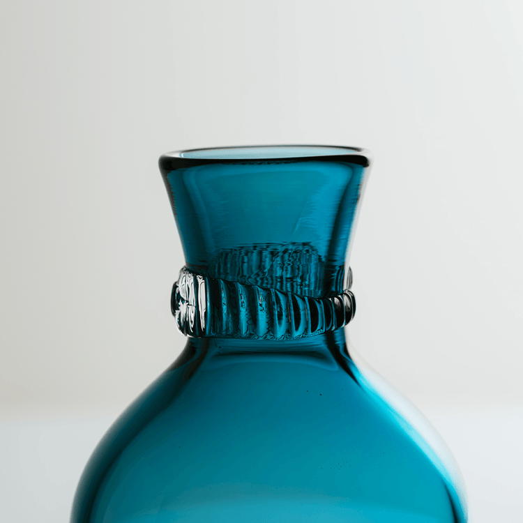 Blackberry Mountain Colored Three Sisters Decanter