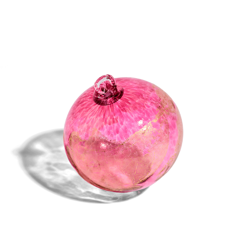 Red and Gold Round Ornament