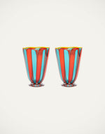 Rainbow Glasses set of 2