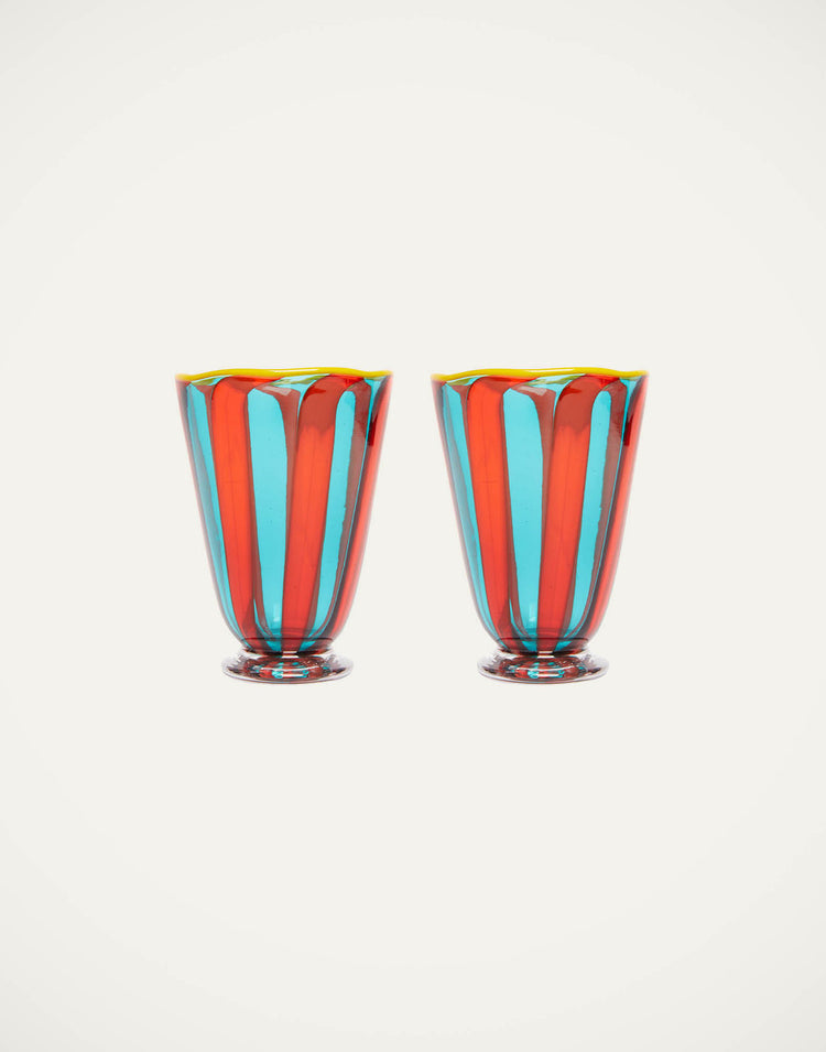 Rainbow Glasses set of 2