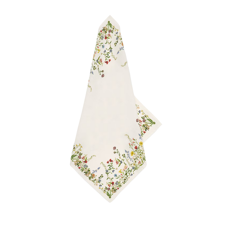 S&B x John Derian Botanical Wildflower Linen Napkin