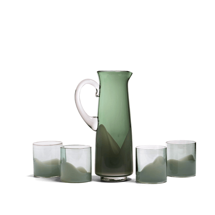 Wavelength Pitcher & Glass Set