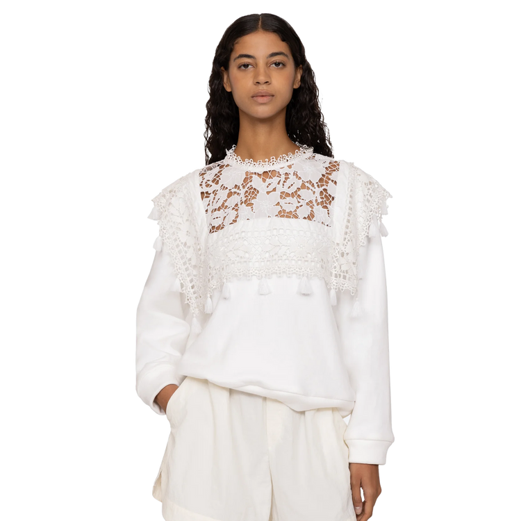 Sea NY Joah Sweatshirt White