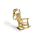 Blackberry Farm 14k Gold Rocking Chair Charm