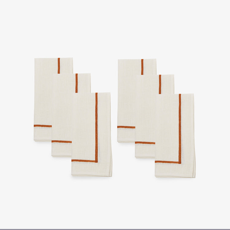 Riga Striped Napkins Set of 6