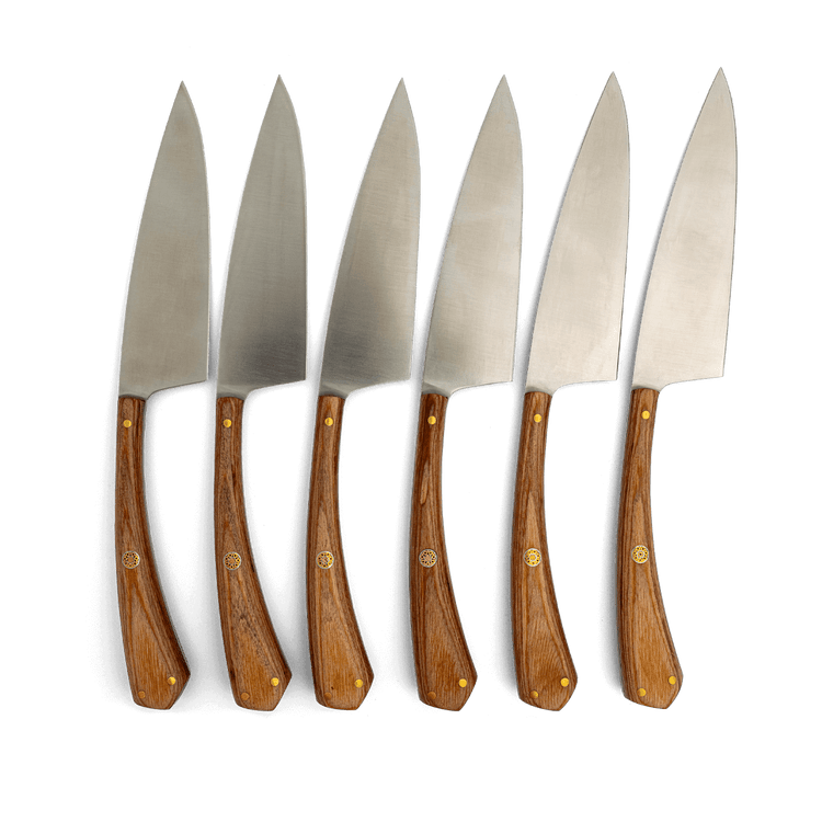 Hand Forged Steak Knife Set of 6