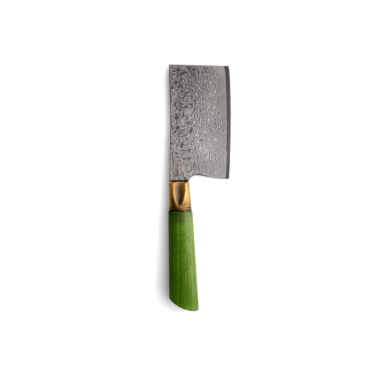 Jade Handled Mini Cleaver