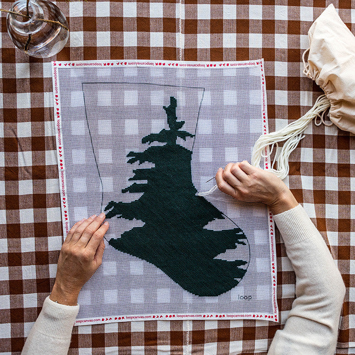 Holiday Canvas Needlepoint Kit